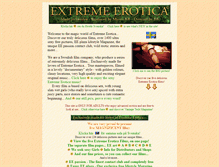 Tablet Screenshot of extreme-erotica.com